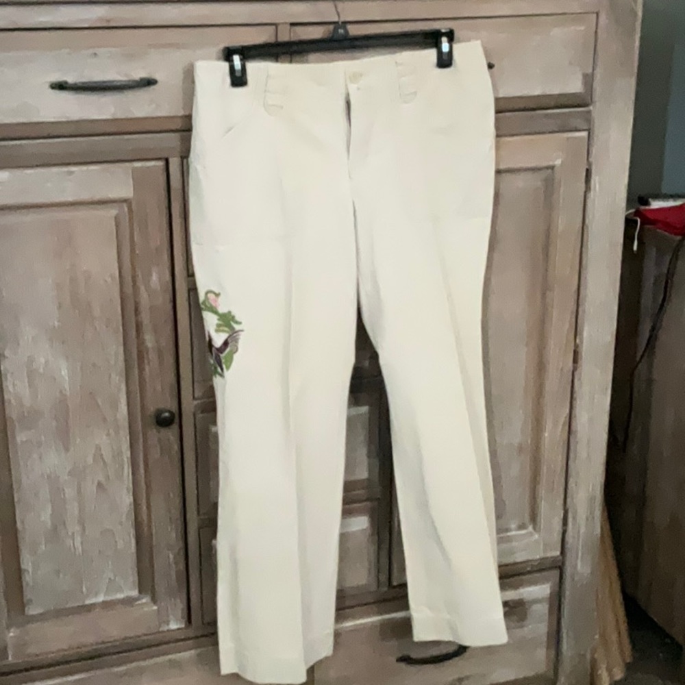Tommy Hilfinger Embroidered Slacks